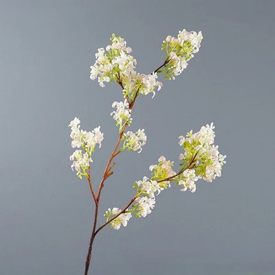 Mesterséges édes illatú osmanthus lila virág hamis fa tereprendezés ág Kert puha dekoráció mérnöki üzem