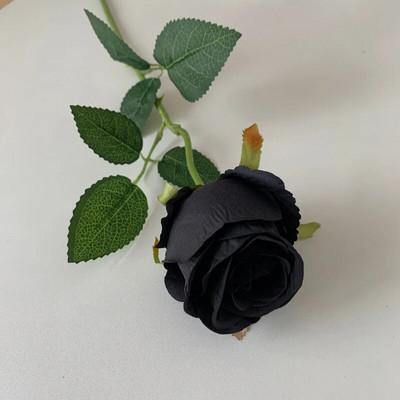 10 vnt dirbtinių šilko rožių Dirbtinės gėlės namų dekoravimo aksesuarai netikros rožių puokštė Vestuvių dekoras Vakarėlio stalas gėlių ornamentas