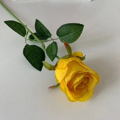 10 vnt dirbtinių šilko rožių Dirbtinės gėlės namų dekoravimo aksesuarai netikros rožių puokštė Vestuvių dekoras Vakarėlio stalas gėlių ornamentas