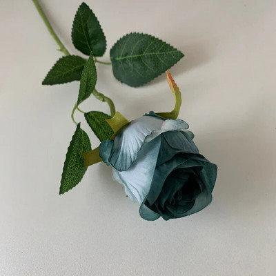 10 vnt dirbtinių šilko rožių Dirbtinės gėlės namų dekoravimo aksesuarai netikros rožių puokštė Vestuvių dekoras Vakarėlio stalas gėlių ornamentas