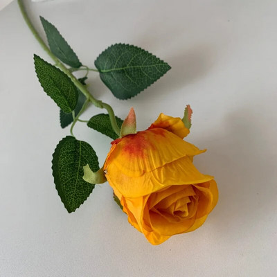 10 vnt dirbtinių šilko rožių Dirbtinės gėlės namų dekoravimo aksesuarai netikros rožių puokštė Vestuvių dekoras Vakarėlio stalas gėlių ornamentas