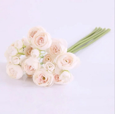 6 Mažos kamelijos vidaus svetainės stalo dekoravimas Dekoratyvinis gėlių modeliavimas Gėlių gėlių meninis dekoravimas