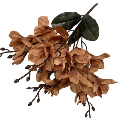 umelý kvet mangólie, 45 cm, svadobná dekorácia na domácu párty, vianočný darček, doplnky k hotelovému stolu, mečíky