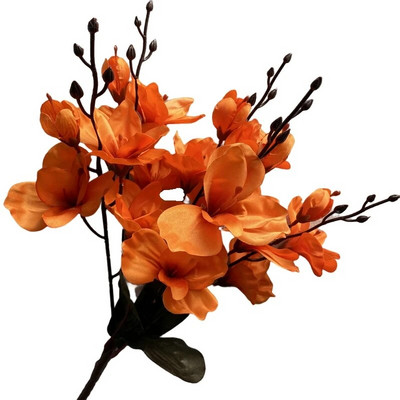 umelý kvet mangólie, 45 cm, svadobná dekorácia na domácu párty, vianočný darček, doplnky k hotelovému stolu, mečíky