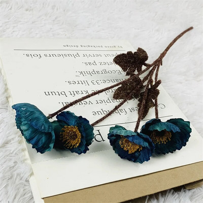 23"-os műmákos selyemvirágok otthoni dekorációhoz Esküvői virágok Műmákos virágkötészeti asztal központi szoba dekorációhoz