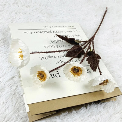 23"-os műmákos selyemvirágok otthoni dekorációhoz Esküvői virágok Műmákos virágkötészeti asztal központi szoba dekorációhoz