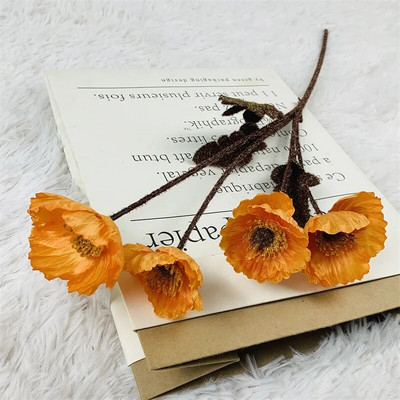 23"-os műmákos selyemvirágok otthoni dekorációhoz Esküvői virágok Műmákos virágkötészeti asztal központi szoba dekorációhoz