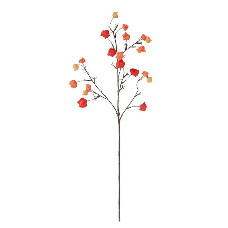 Dirbtinis Žibintas Gėlė Žibintas Vaisiai Šilko gėlė Vestuvių scena Gėlių kompozicija Minkštas prekybos centro dekoravimas