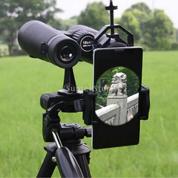 Универсален мобилен телефон Адаптер за стойка за телескоп Скоба за стойка Монокулярна зрителна тръба Държач за бинокъл Поддържащ окуляр Декоративен