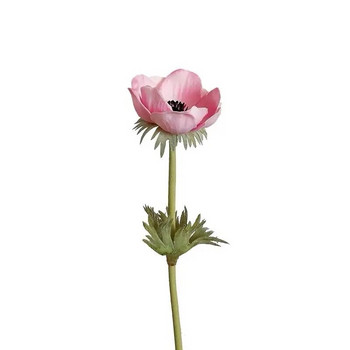 INDIGO-Τεχνητό Λουλούδι για Διακόσμηση Σπιτιού, Λευκή Ανεμώνη, Μαργαρίτα, Γάμος, Floral, Παρουσίαση πάρτι, 42cm