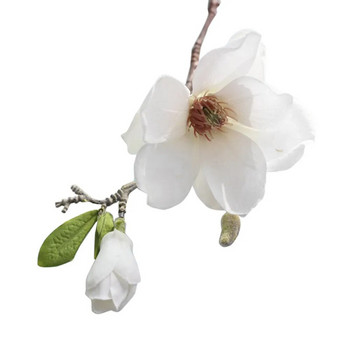 Τεχνητά λουλούδια Leaf Magnolia Floral Γαμήλια ανθοδέσμη Διακόσμηση σπιτιού Αξεσουάρ διακόσμησης γάμου Τεχνητά λουλούδια