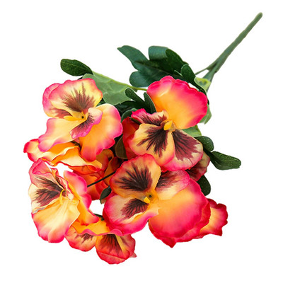 Flori artificiale de panseluță Plante false din plastic Nuntă Decor pentru grădină