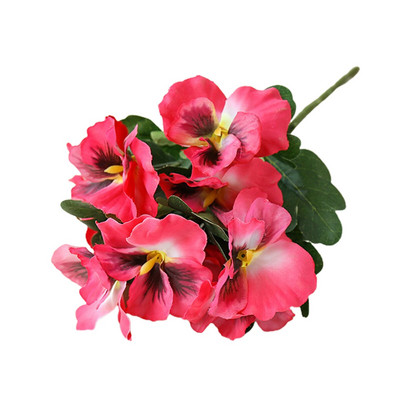 Flori artificiale de panseluță Plante false din plastic Nuntă Decor pentru grădină