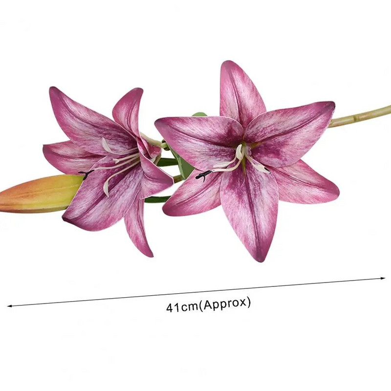 Prekrasna lažna cvjetna grana, plastični upečatljivi poklon, umjetna cvjetna grana, ukras za dom