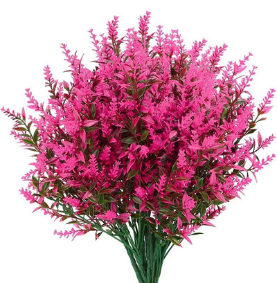 Umelý kvet, plast, levanduľa, umelá rastlina, svadobná dekorácia, domáca záhrada, svadobná kytica, prestieranie, domáce potreby