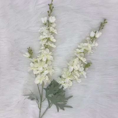 2 furculițe Floating Delphinium Ramă de flori de mătase Flori artificiale pentru acasă, nuntă, hotel, decorare Fleur Artificielle 1PC floare