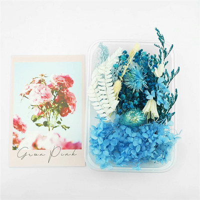 Kreativna kutija sa suhim cvijećem Festivalska zabava Aromaterapijska svijeća Ogrlica s privjeskom od epoksidne smole Izrada nakita Zanati DIY dodaci