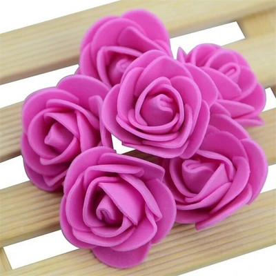 50/100/200/500 buc 3 cm spumă trandafir pentru urs flori artificiale cutie de cadouri bricolaj nuntă decorativă de Crăciun decor acasă 20 de culori