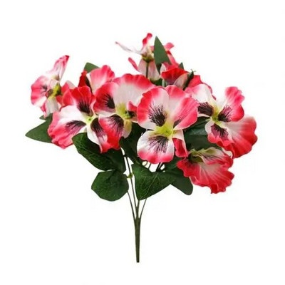 1 buc. panseluță cu flori artificiale grădină DIY scenă petrecere acasă nuntă artizanat decorare pânză nunți parcuri flori artificială panseluță