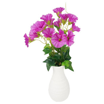 1 τμχ Τεχνητά λουλούδια Ψεύτικα Morning Glory Simulation Petunia Decor Plastic ανθεκτικό ζωντανό Caneman Decoration Homes Store