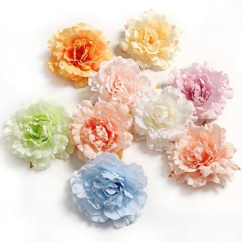 Μεγάλο τεχνητό λουλούδι παιώνιας 14 εκατοστών Μεταξωτό τριαντάφυλλο υψηλής ποιότητας για γαμήλιο πάρτι Διακόσμηση σπιτιού DIY στεφάνι δώρου Clip Art Flower