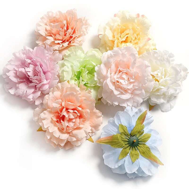 14CM veľký umelý kvet pivonky vysoko kvalitnej hodvábnej ruže na svadobnú hostinu dekoráciu do domácnosti DIY veniec darček Clip Art kvet