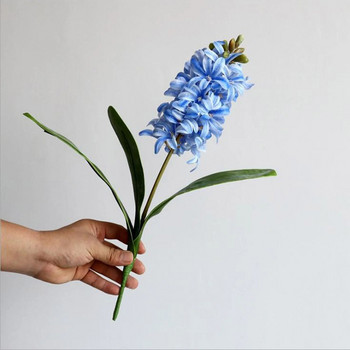 Изкуствен зюмбюл PE Hyacinthus Orientalis Симулация на цветя Пластмаса Истински сензорен материал: PE Романтични и топли декорации