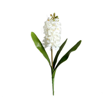 Dirbtinis hiacintas PE Hyacinthus Orientalis imitacinės gėlės Plastikinė Real Touch medžiaga: PE romantiškos ir šiltos dekoracijos