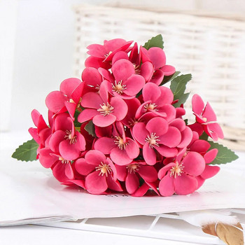 Τεχνητό λουλούδι Begonia λουλούδι Διακόσμηση σαλονιού Ψεύτικο λουλούδι για τραπέζι γάμου Βάζο διακόσμηση σπιτιού