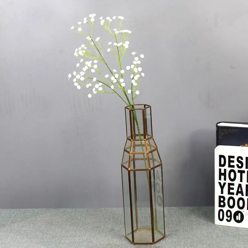 A Baby Breath művirágok hamis fehér virágok Az igazi tapintható gipszvirágok alkalmasak otthoni esküvői kert díszítésére