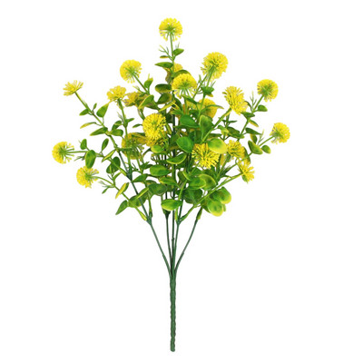 1 ryšuliai Imituotas kiaulpienės žiedas Dirbtinės kiaulpienės gėlės netikros kiaulpienės puokštės gėlės kelių spalvų plastikinės kiaulpienės