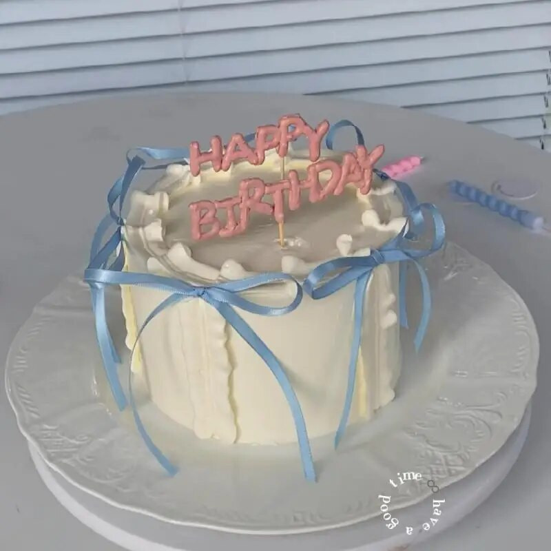 Baletna vrpca Mašna Preljev za tortu Ružičasto crna mašna Dekoracija torte Ljubavni par Preljev za torte Vjenčanje Valentinovo Dekoracija deserta Naklonost djevojke