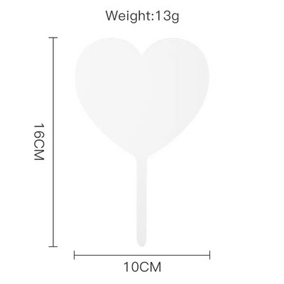 Skaidrus apvalus „pasidaryk pats“ gimtadienio torto užpilas, akrilas, rožinis, juodas, širdelės vestuvinis tortas, skirtas vaikų gimtadienio tortų dekoravimui