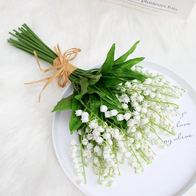 Αξεσουάρ Nordic Wedding Bouquet Simulated Lily Of The Valley Plastic Simulated Flower Σπίτι Σαλόνι Διακόσμηση κρεβατοκάμαρας