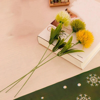 Симулация Цветя на глухарче Изкуствени растения за домашна сватба Декорация на всекидневна Фалшиви цветя за парти Подаръци Консумативи