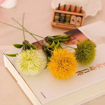 Προσομοίωση Λουλούδια πικραλίδα Τεχνητά φυτά για γάμο στο σπίτι Διακόσμηση σαλονιού Ψεύτικα λουλούδια για δώρα πάρτι Προμήθειες