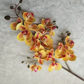 3D печат 21 вилици Phalaenopsis Изкуствено цвете Phalaenopsis Миниатюрна пейзажна декорация Декорация на дома Симулация на растение