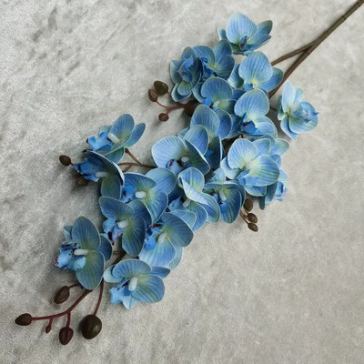 3D Printing 21 Forks Phalaenopsis Τεχνητό λουλούδι Phalaenopsis Μινιατούρα Τοπίο Διακόσμηση Εγκαταστάσεις προσομοίωσης διακόσμησης σπιτιού