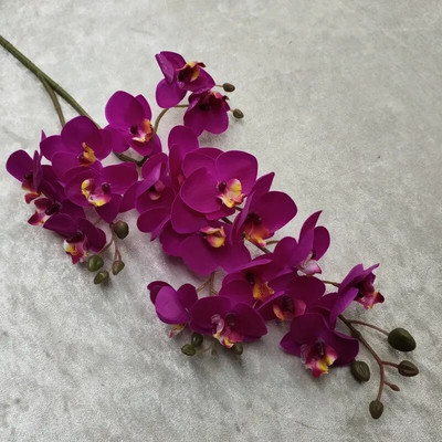3D Printing 21 Forks Phalaenopsis Τεχνητό λουλούδι Phalaenopsis Μινιατούρα Τοπίο Διακόσμηση Εγκαταστάσεις προσομοίωσης διακόσμησης σπιτιού