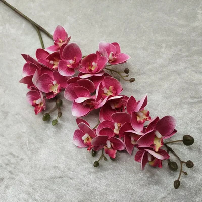 3D Printing 21 Forks Phalaenopsis Τεχνητό λουλούδι Phalaenopsis Μινιατούρα Τοπίο Διακόσμηση Εγκαταστάσεις προσομοίωσης διακόσμησης σπιτιού