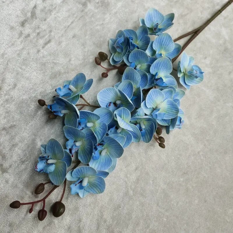 3D spausdinimas 21 Šakės Phalaenopsis Dirbtinė gėlė Phalaenopsis Miniatiūrinė kraštovaizdžio apdaila Namų dekoravimo modeliavimo gamykla