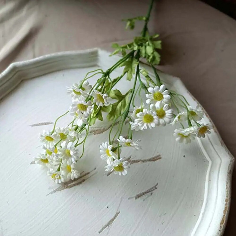 Irodai Asztalparti Otthon Virág Kiegészítők Hamis virágok Százszorszép virágok Esküvői dekoráció Kerti kézművesség Művirágok