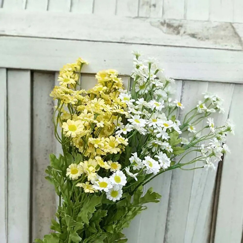 Irodai Asztalparti Otthon Virág Kiegészítők Hamis virágok Százszorszép virágok Esküvői dekoráció Kerti kézművesség Művirágok