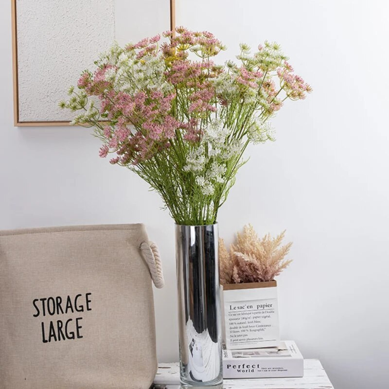 40 galvų Salierai Simuliacija Netikros gėlės Dirbtinės gėlės kiaulpienės Erškėtis Gėlės Vestuvės Valentino dienos namų dekoravimas