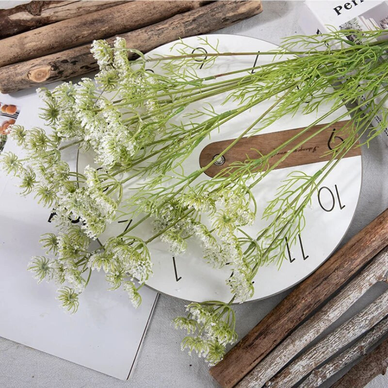 40 galvų Salierai Simuliacija Netikros gėlės Dirbtinės gėlės kiaulpienės Erškėtis Gėlės Vestuvės Valentino dienos namų dekoravimas