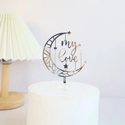 Heart Love You Topper acrilic pentru tort pentru ziua Îndrăgostiților Decorarea torturilor Favoruri de petrecere Instrumente pentru decorarea torturilor Accesorii pentru copt