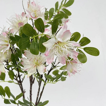 Τεχνητά λουλούδια Φυτά Όμορφη Νεράιδα Ροζ Clematis Διακοσμήστε τον κήπο του σπιτιού