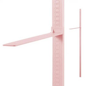 Tablica rasta i visine djece Mjerno ravnalo Visilica za visinu na zidu Pomična čeljust Kid To Grow Domaće zidne naljepnice Alat za mjerenje rasta