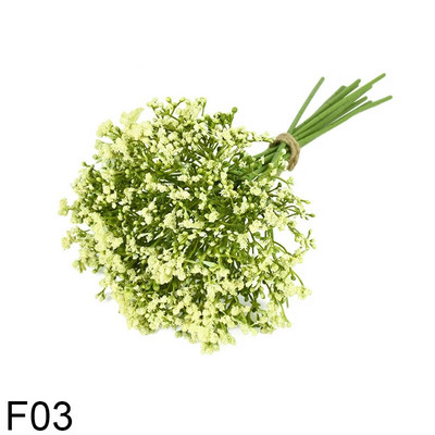 12 τμχ/μάτσο Baby Breath Τεχνητό λουλούδι 32cm DIY Platic Gypsophila Wedding Baby Shower Διακοσμητικό πάρτι γενεθλίων