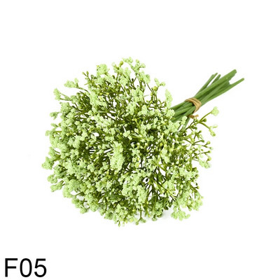 12 τμχ/μάτσο Baby Breath Τεχνητό λουλούδι 32cm DIY Platic Gypsophila Wedding Baby Shower Διακοσμητικό πάρτι γενεθλίων